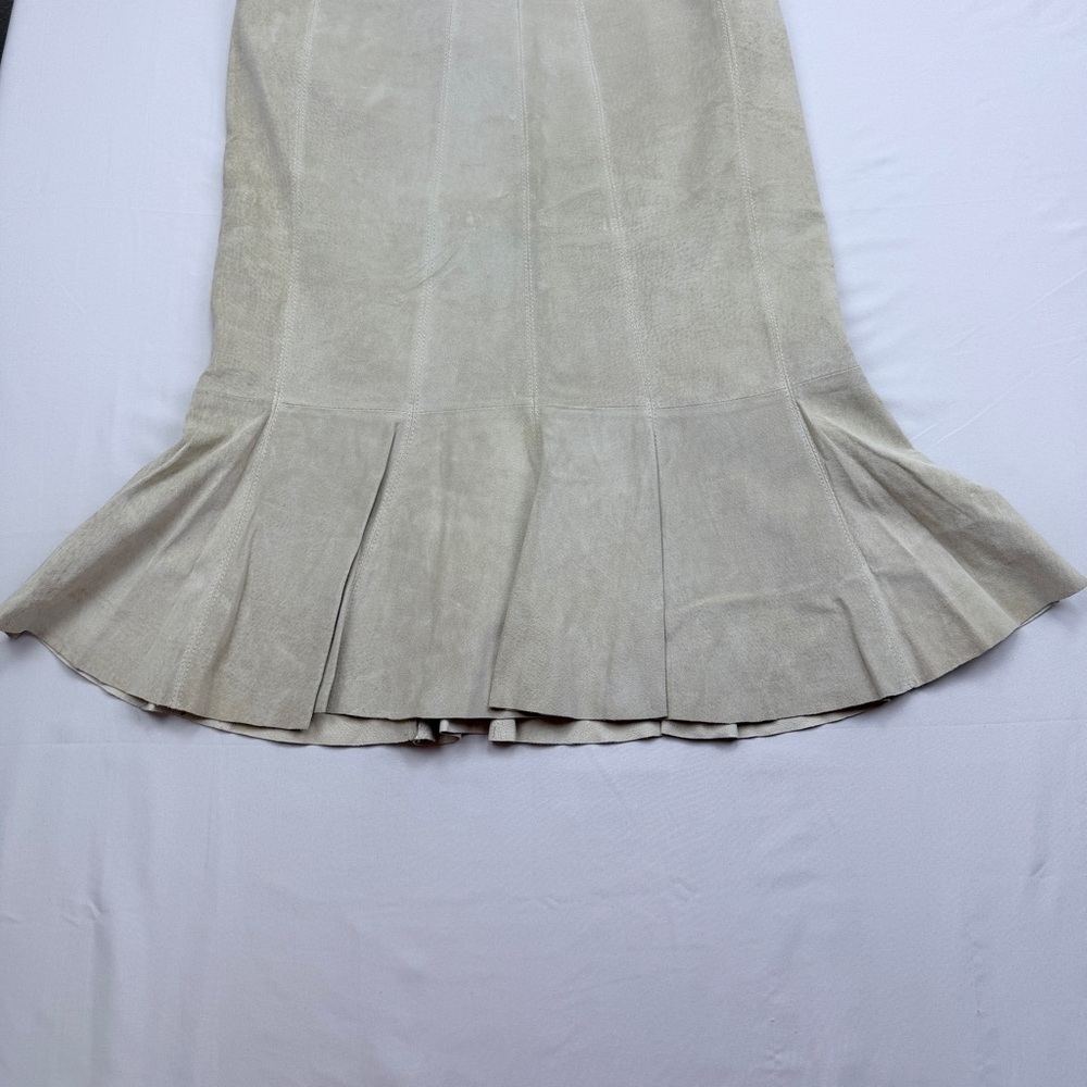 Ideology women's 100% suede leather skirt - Picture 5 of 10